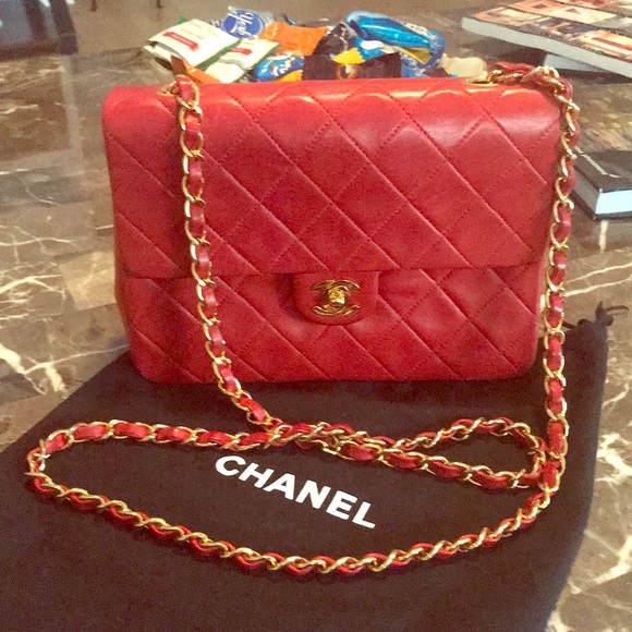 CHANEL Handbags - Chanel Vintage smal square classic single flap